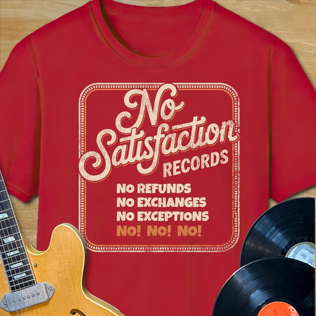 No Satisfaction Records T-Shirt