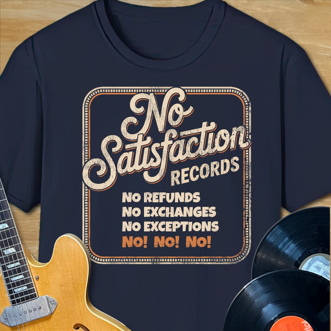 No Satisfaction Records T-Shirt