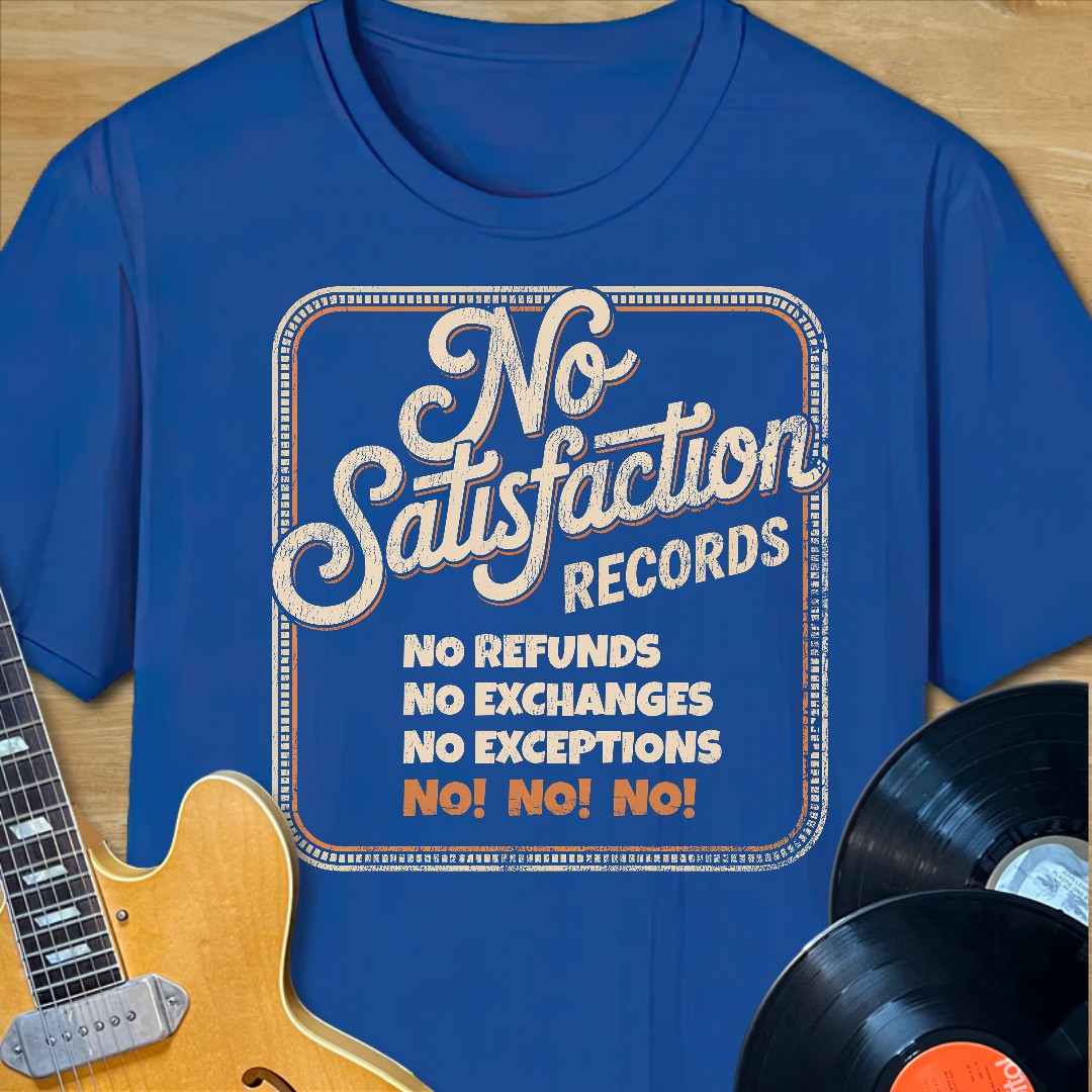 No Satisfaction Records T-Shirt