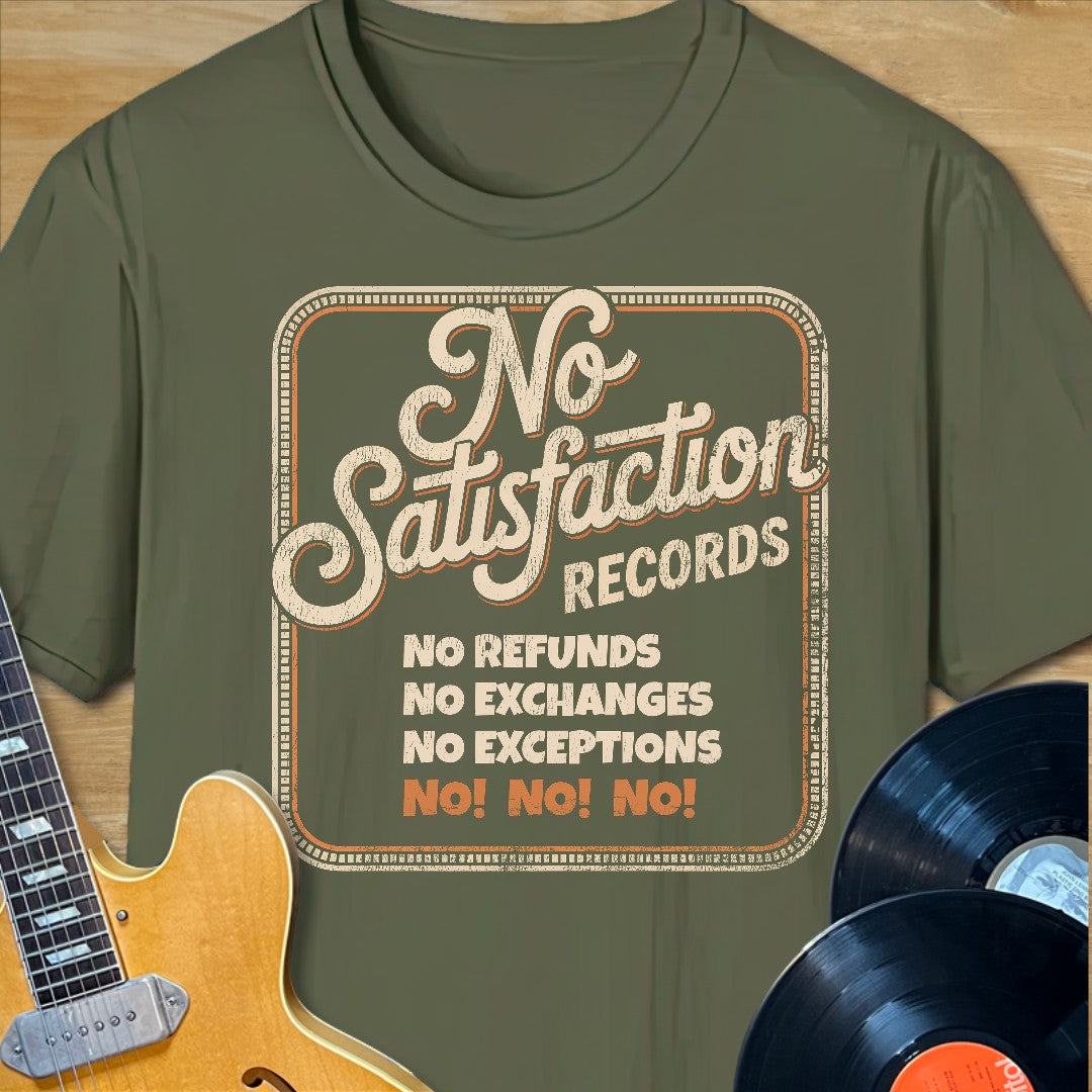 No Satisfaction Records T-Shirt