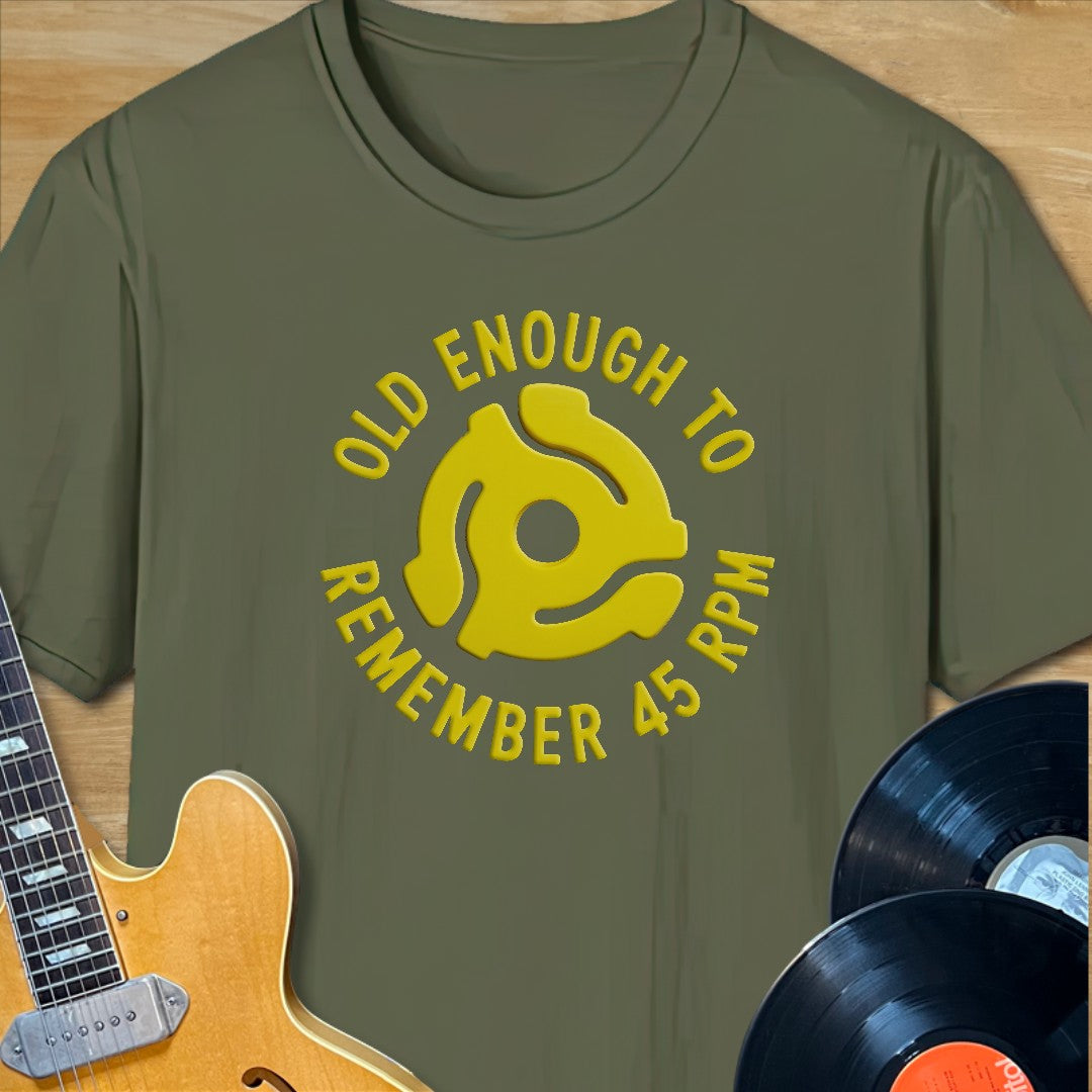 Remember 45 Adatptor T-Shirt