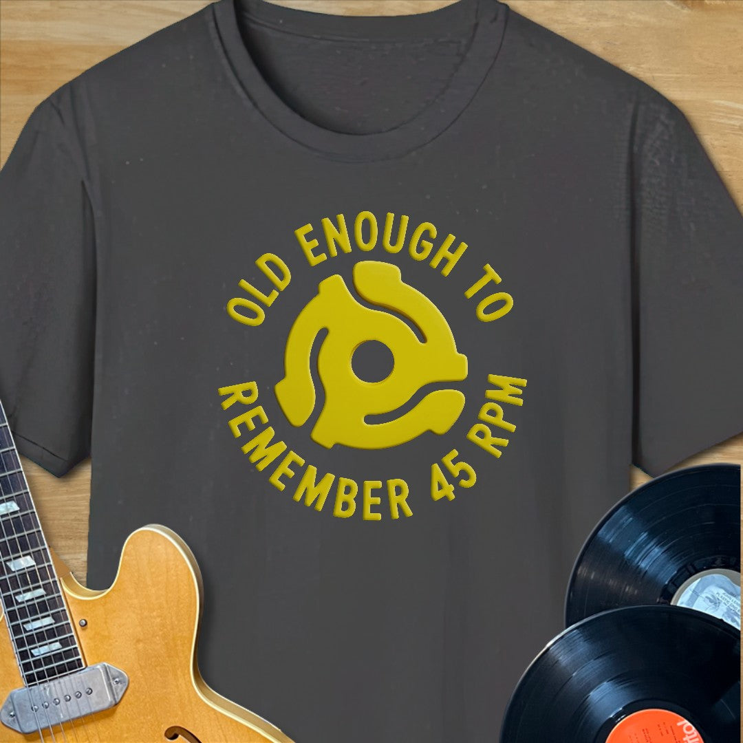 Remember 45 Adatptor T-Shirt