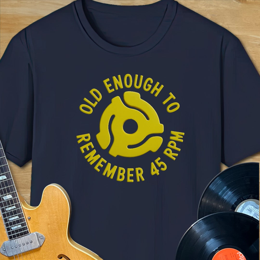 Remember 45 Adatptor T-Shirt
