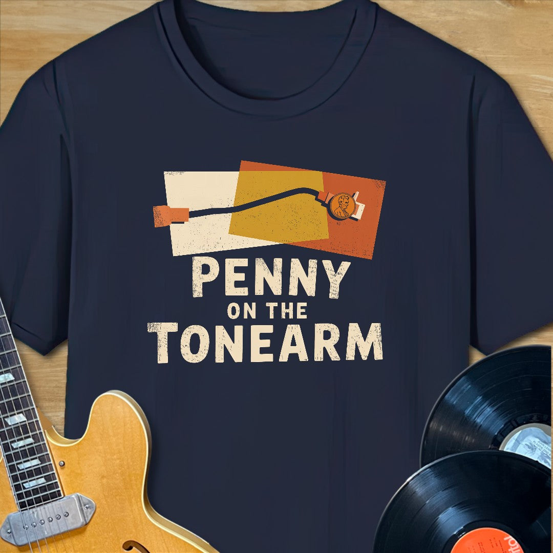 Penny on the Tonearm T-Shirt