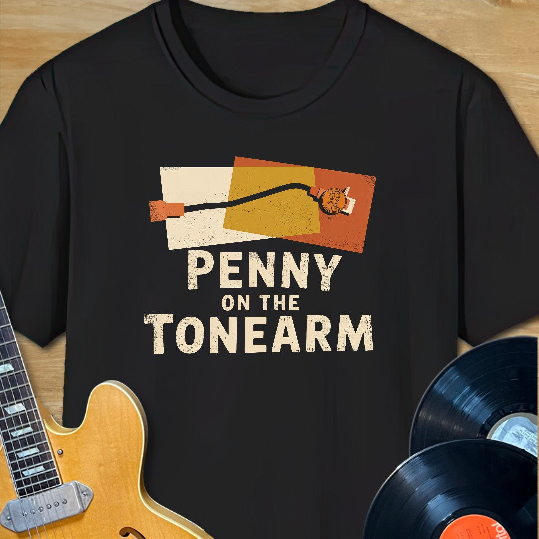 Penny on the Tonearm T-Shirt