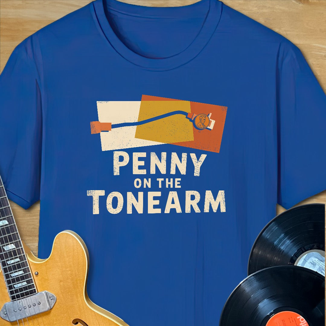 Penny on the Tonearm T-Shirt