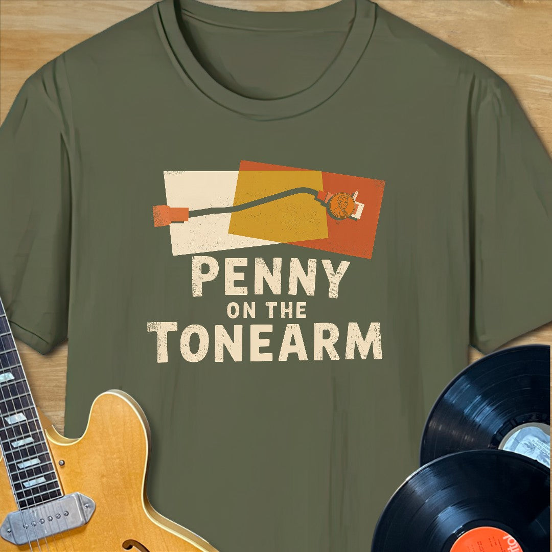 Penny on the Tonearm T-Shirt