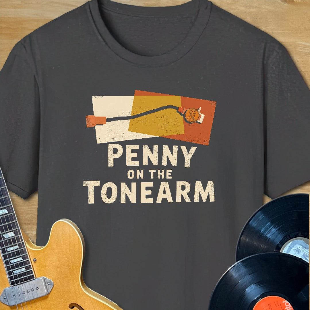 Penny on the Tonearm T-Shirt