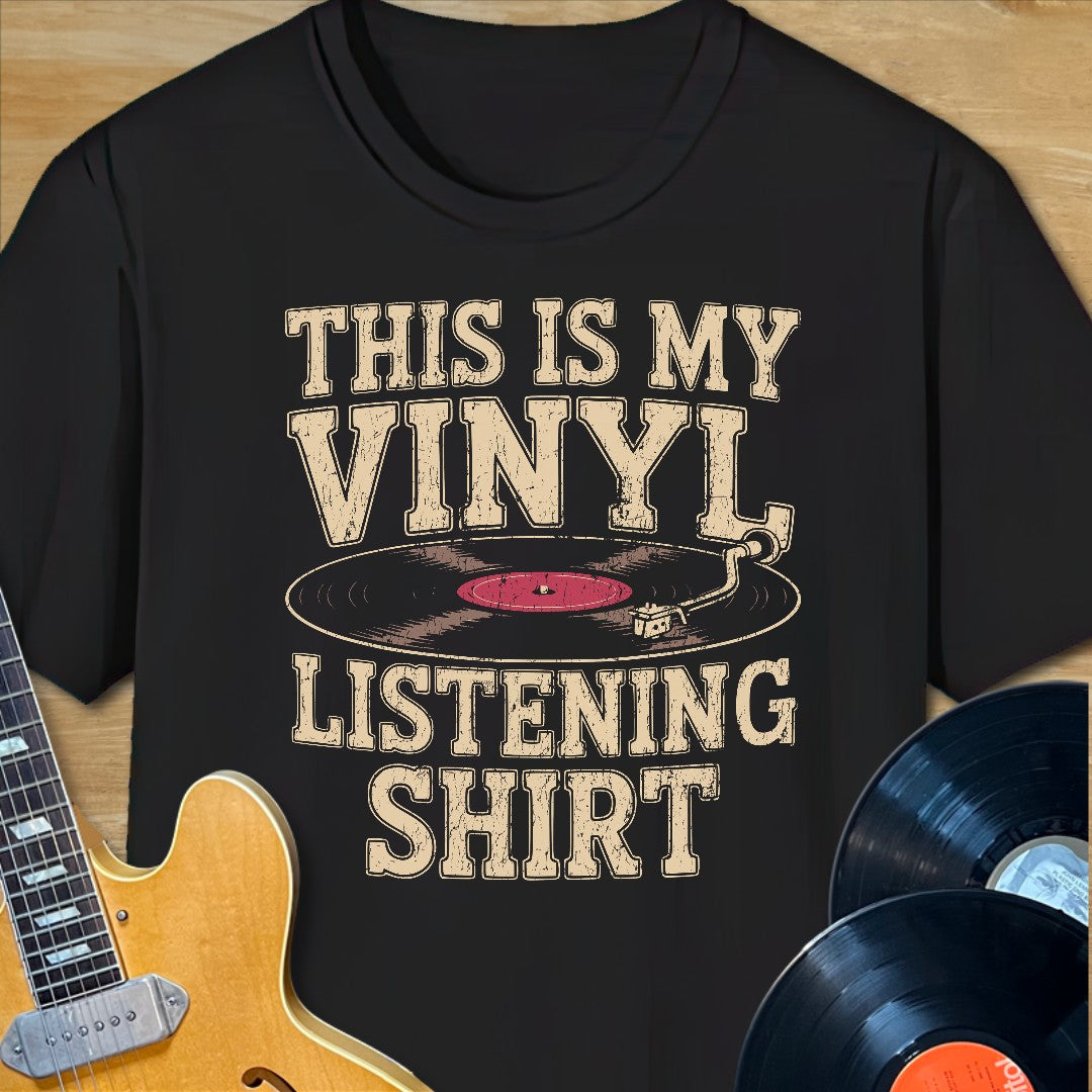 Vinyl Listening Shirt T-Shirt