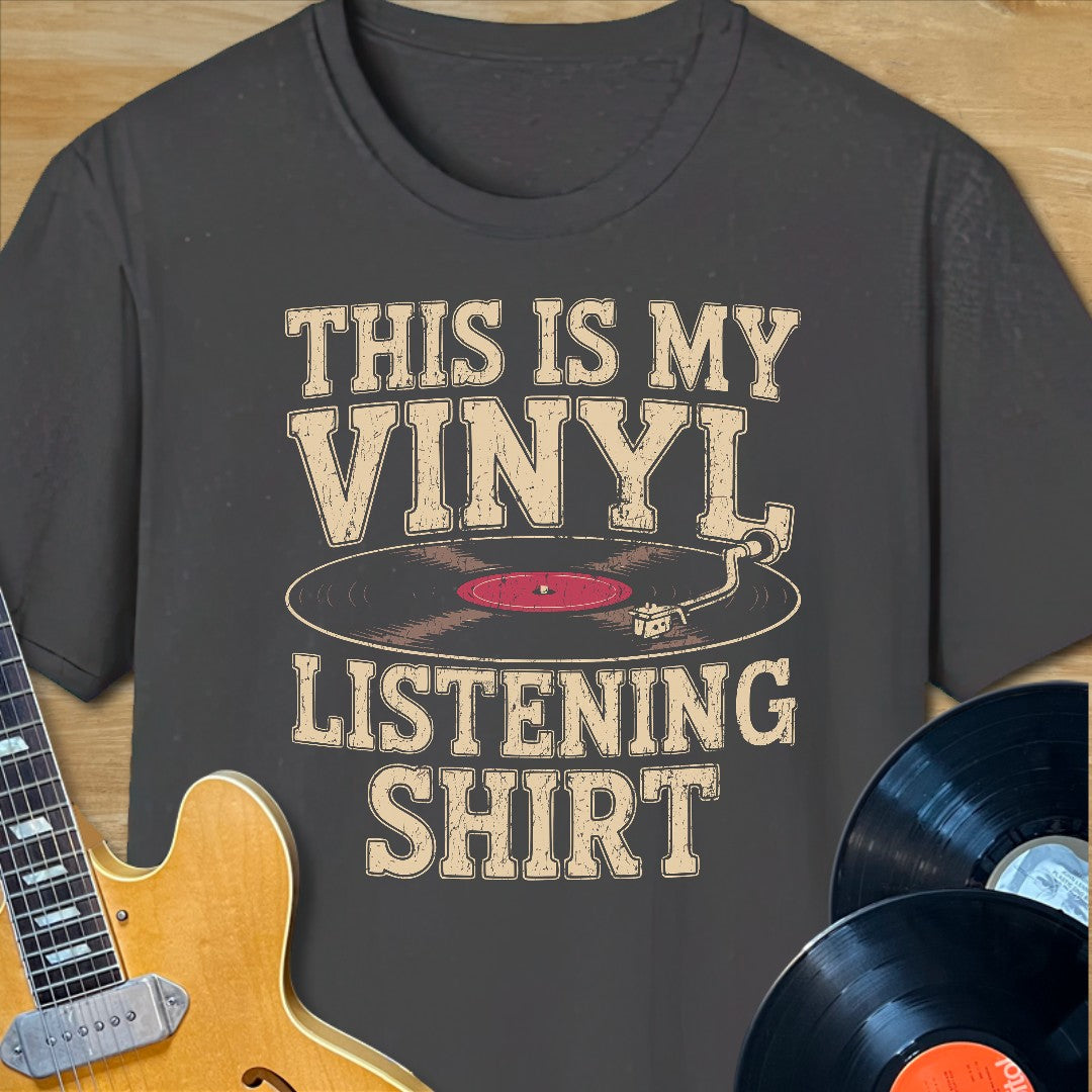 Vinyl Listening Shirt T-Shirt