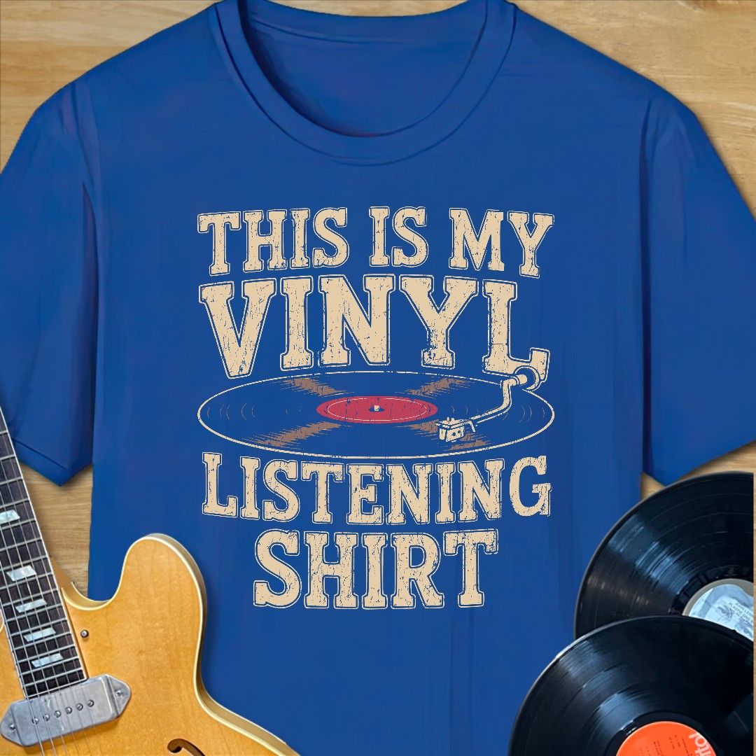Vinyl Listening Shirt T-Shirt