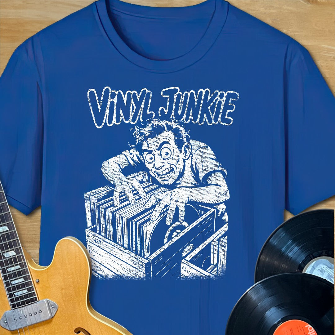 Vinyl Crazed Man T-Shirt