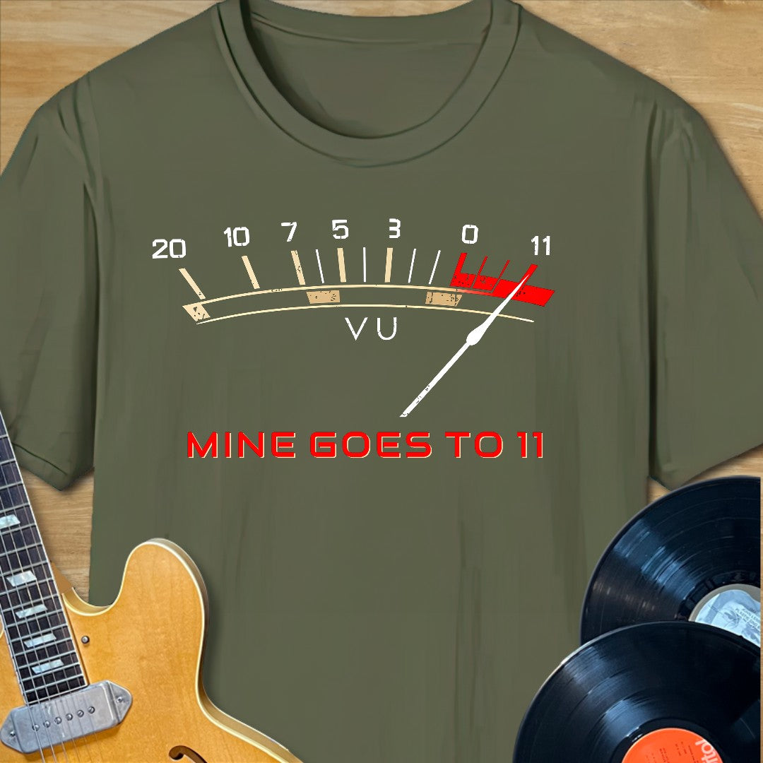 VU Meter to 11 T-Shirt
