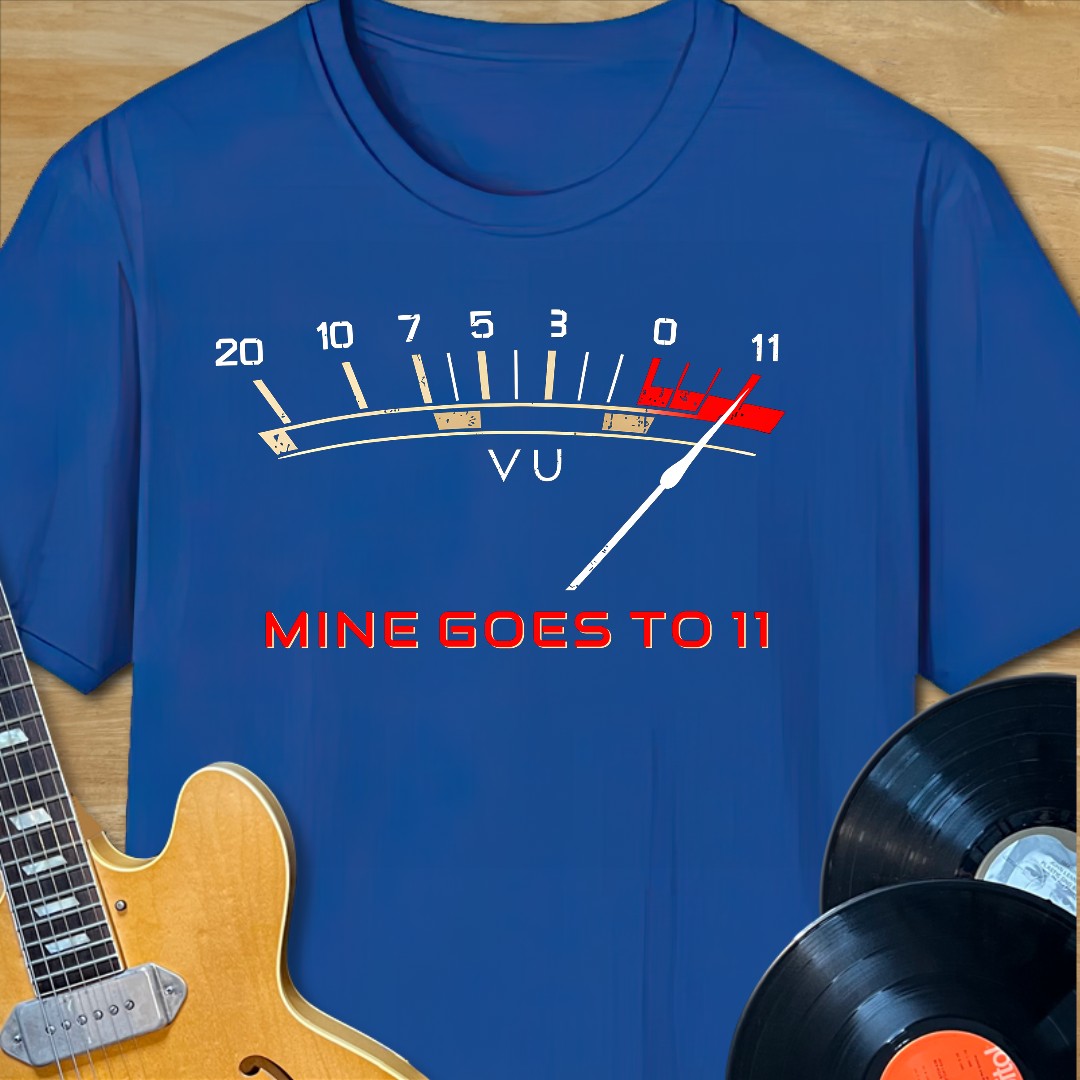 VU Meter to 11 T-Shirt
