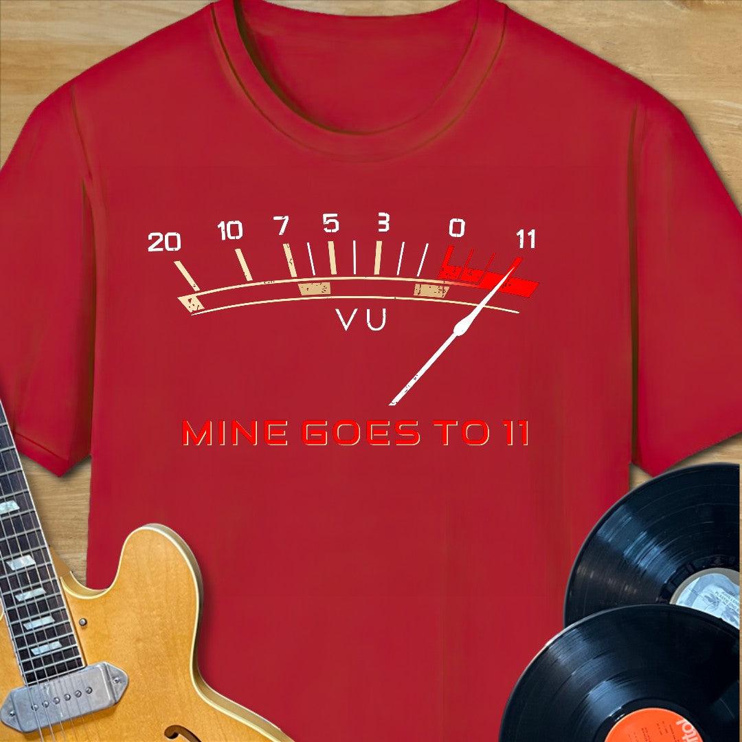 VU Meter to 11 T-Shirt