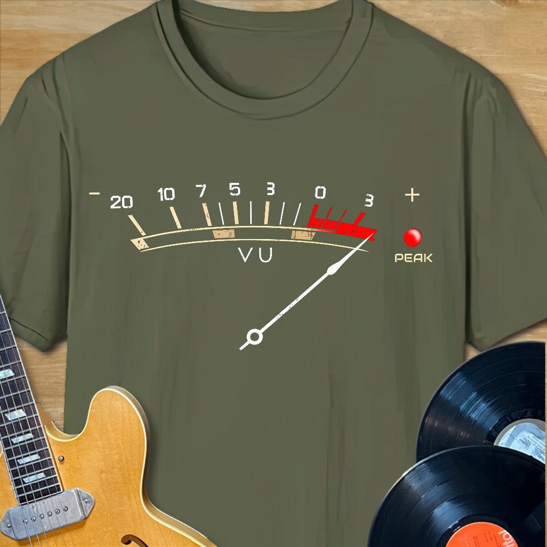 Peak VU Meter T-Shirt