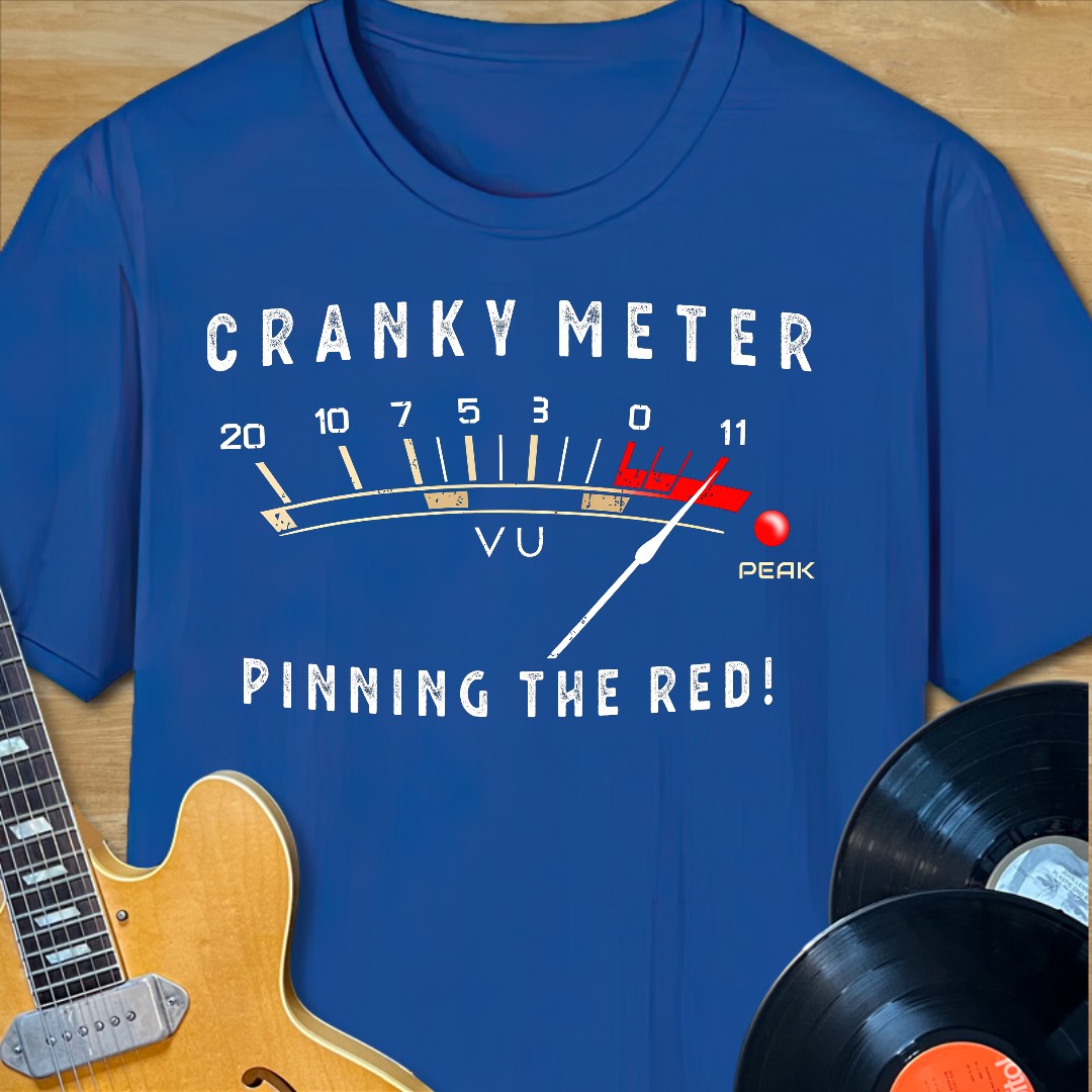 Cranky VU Meter T-Shirt