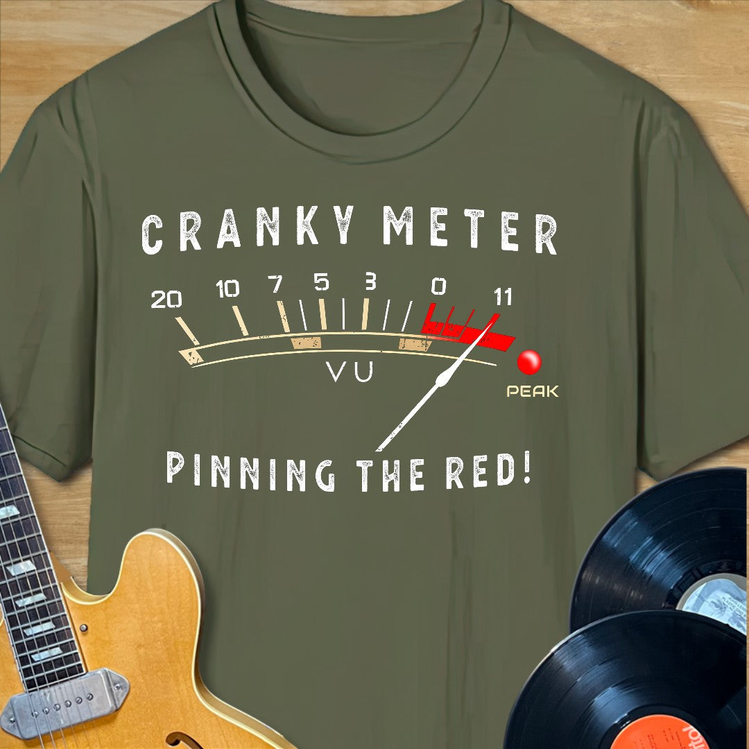 Cranky VU Meter T-Shirt