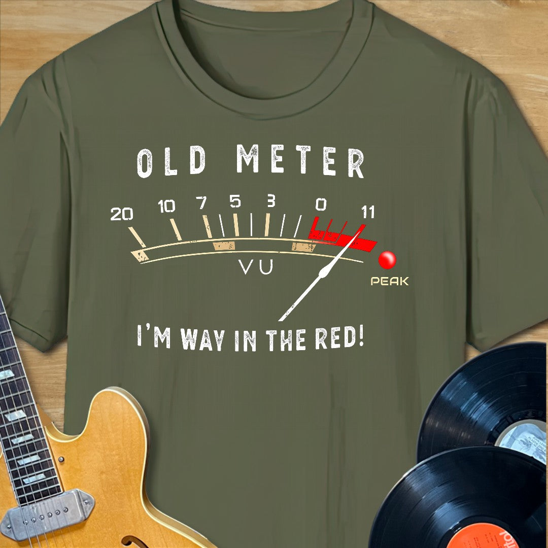 Old VU Meter T-Shirt