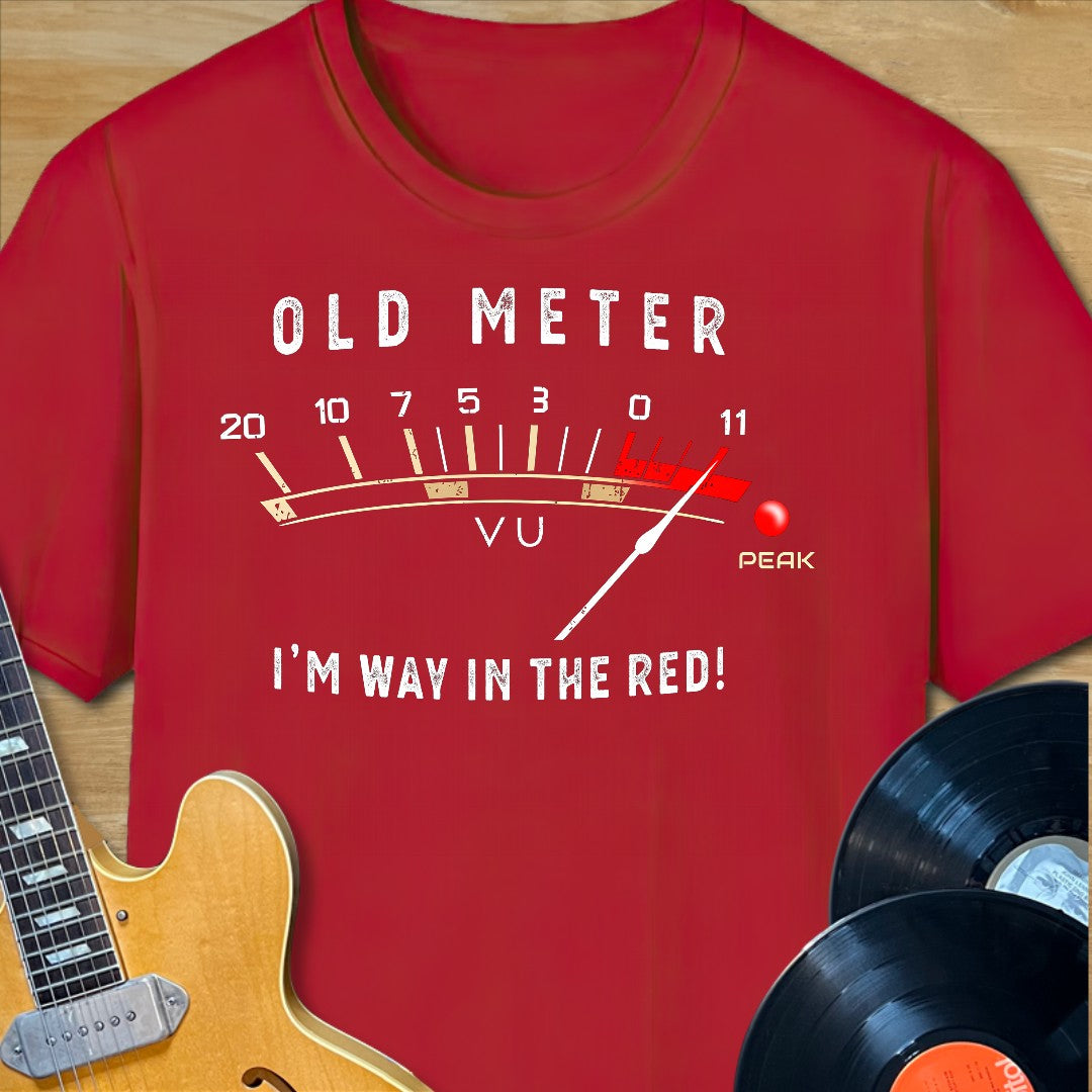 Old VU Meter T-Shirt