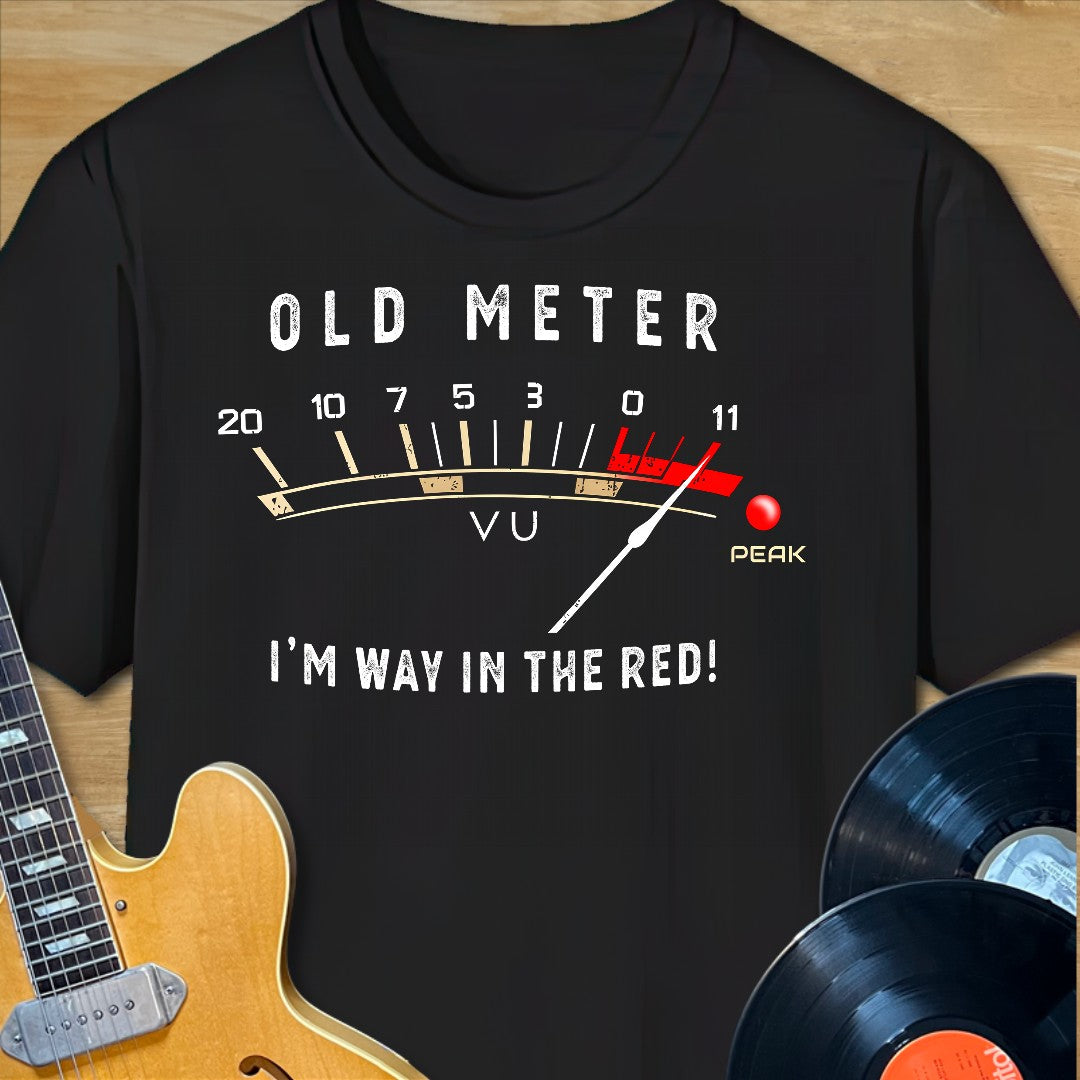 Old VU Meter T-Shirt