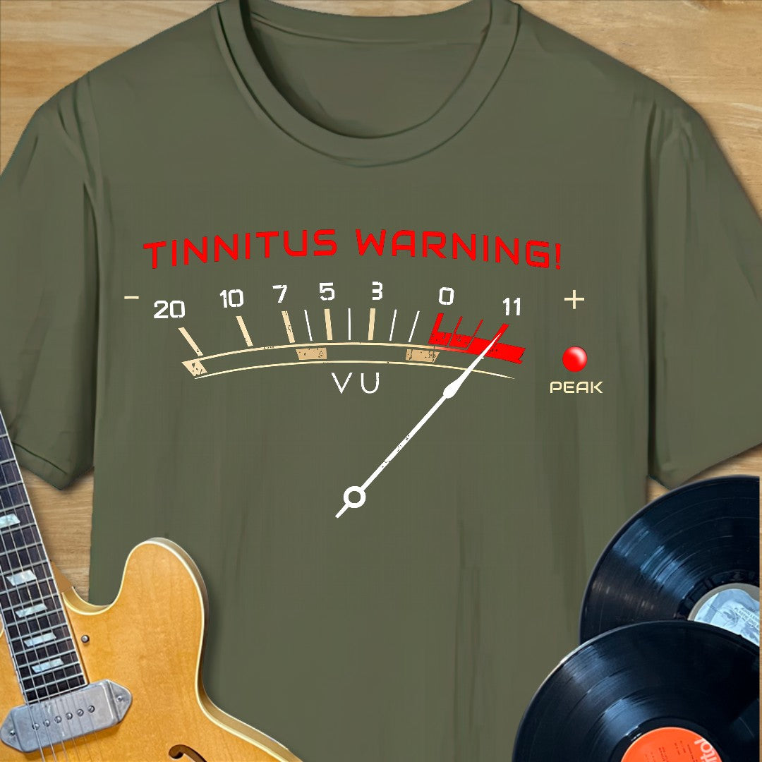 Tinnitus VU Meter T-Shirt