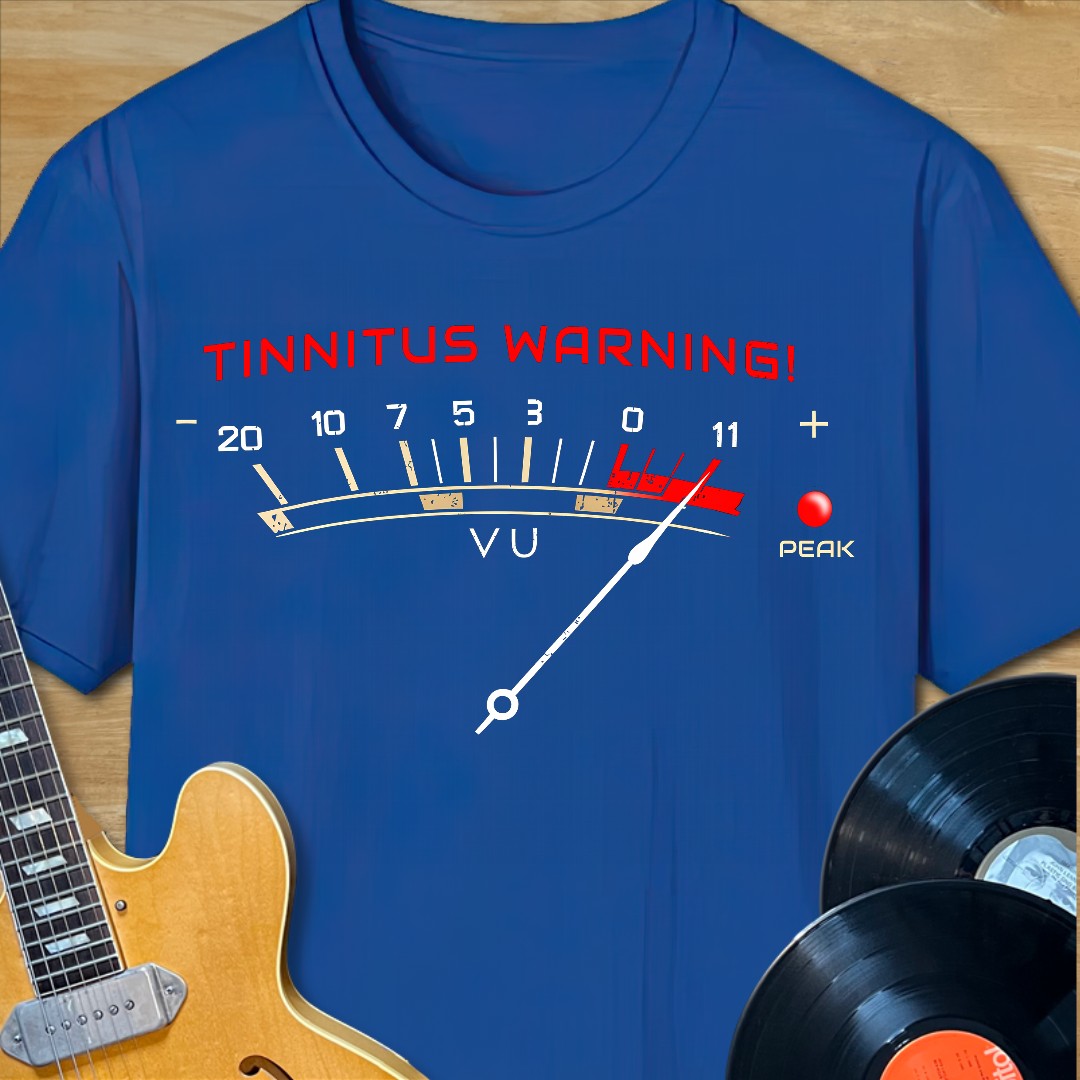 Tinnitus VU Meter T-Shirt
