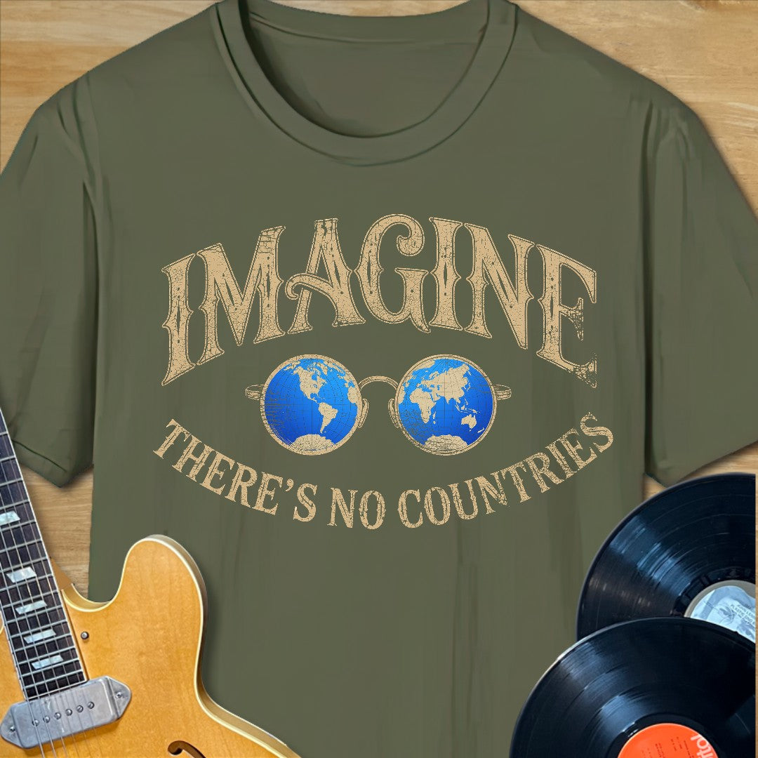 Imagine No Countries T-Shirt
