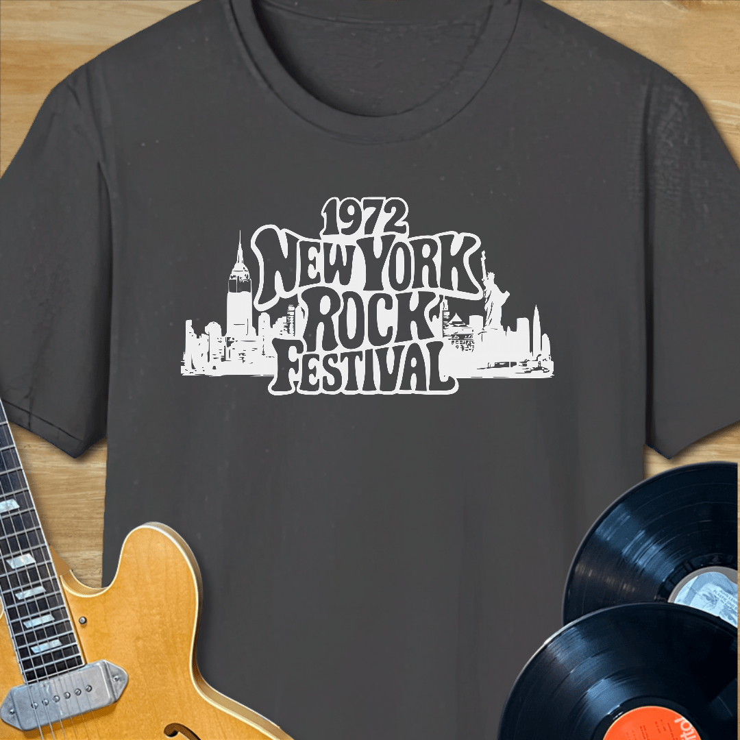 1972 New York Rock Festival T-Shirt