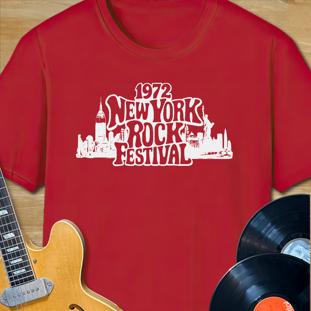 1972 New York Rock Festival T-Shirt