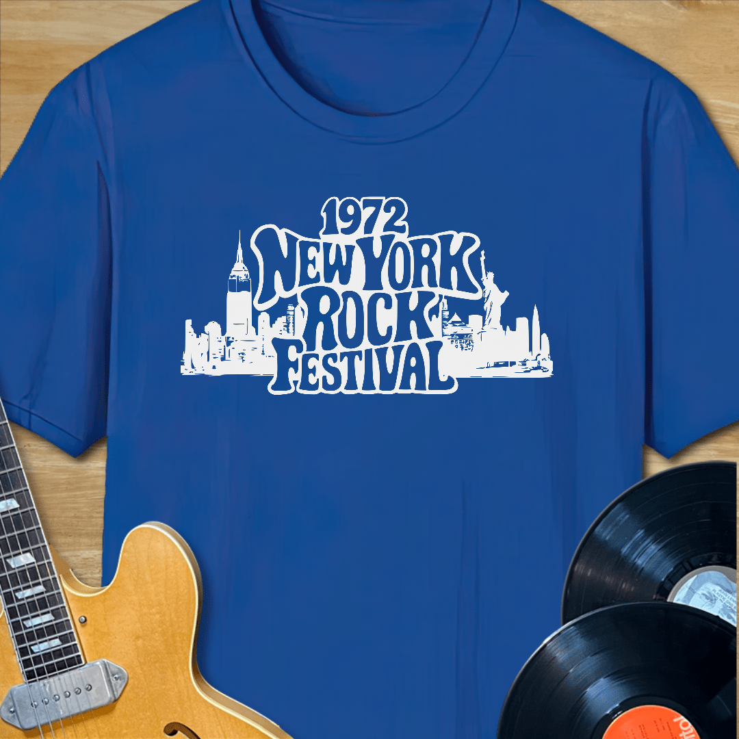 1972 New York Rock Festival T-Shirt