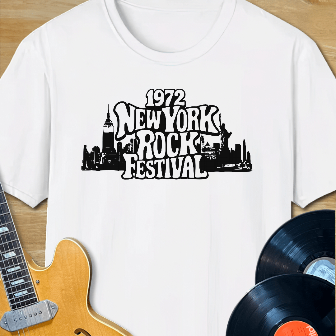 1972 New York Rock Festival T-Shirt