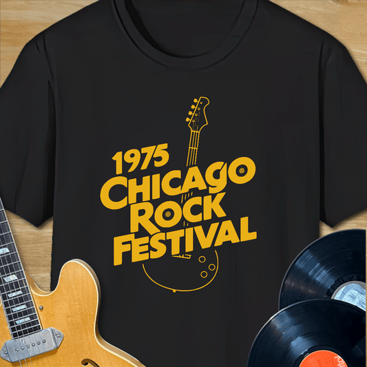 1975 Chicago Rock Festival T-Shirt