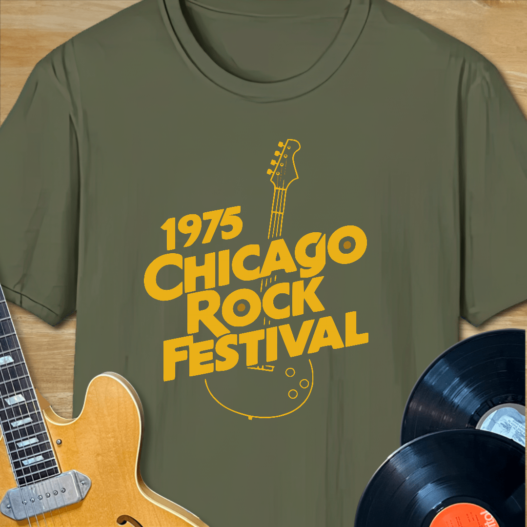 1975 Chicago Rock Festival T-Shirt