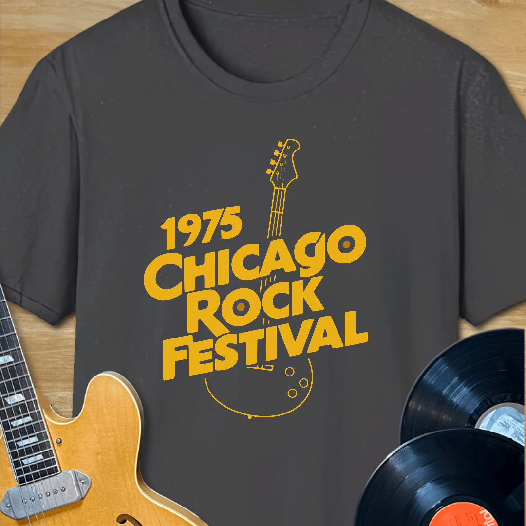 1975 Chicago Rock Festival T-Shirt