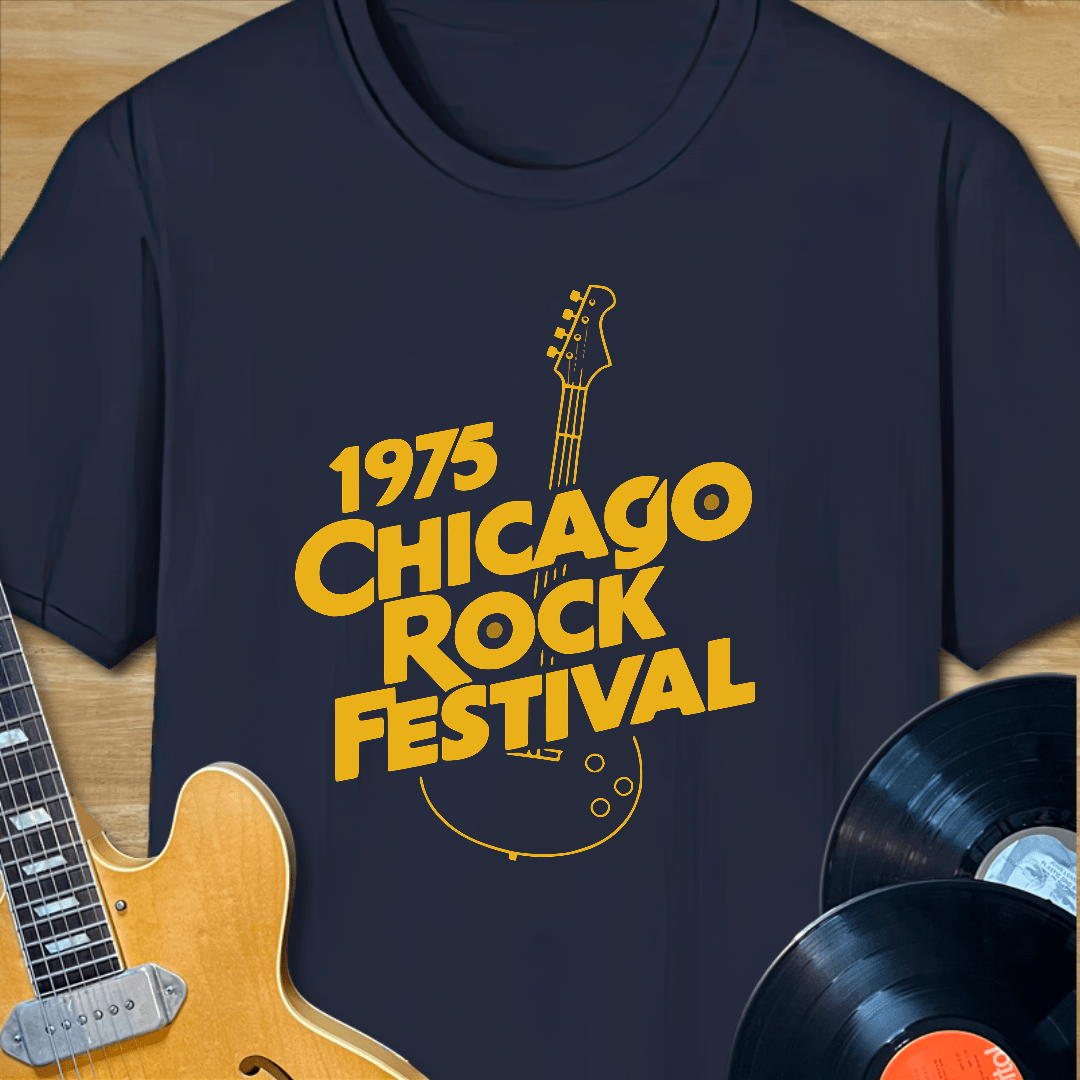 1975 Chicago Rock Festival T-Shirt