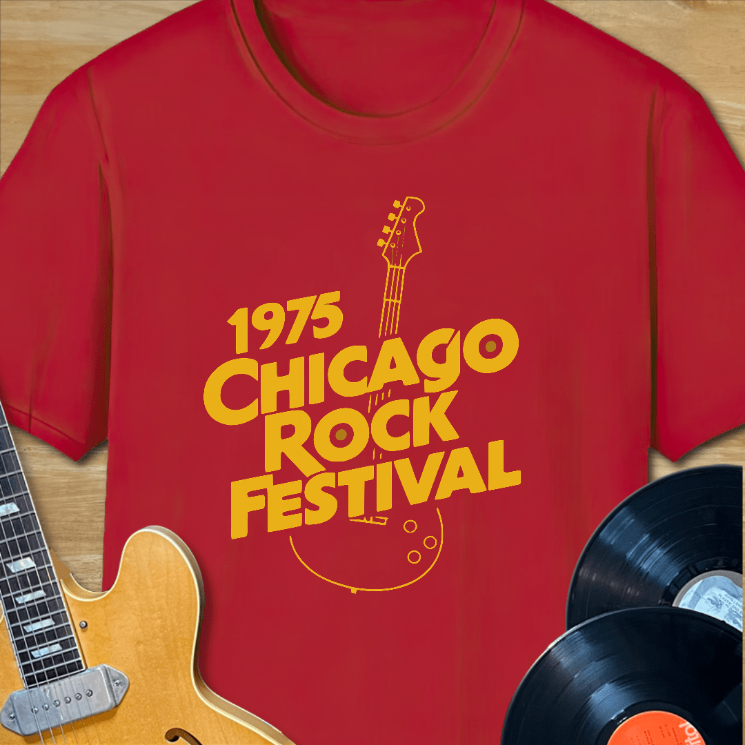 1975 Chicago Rock Festival T-Shirt