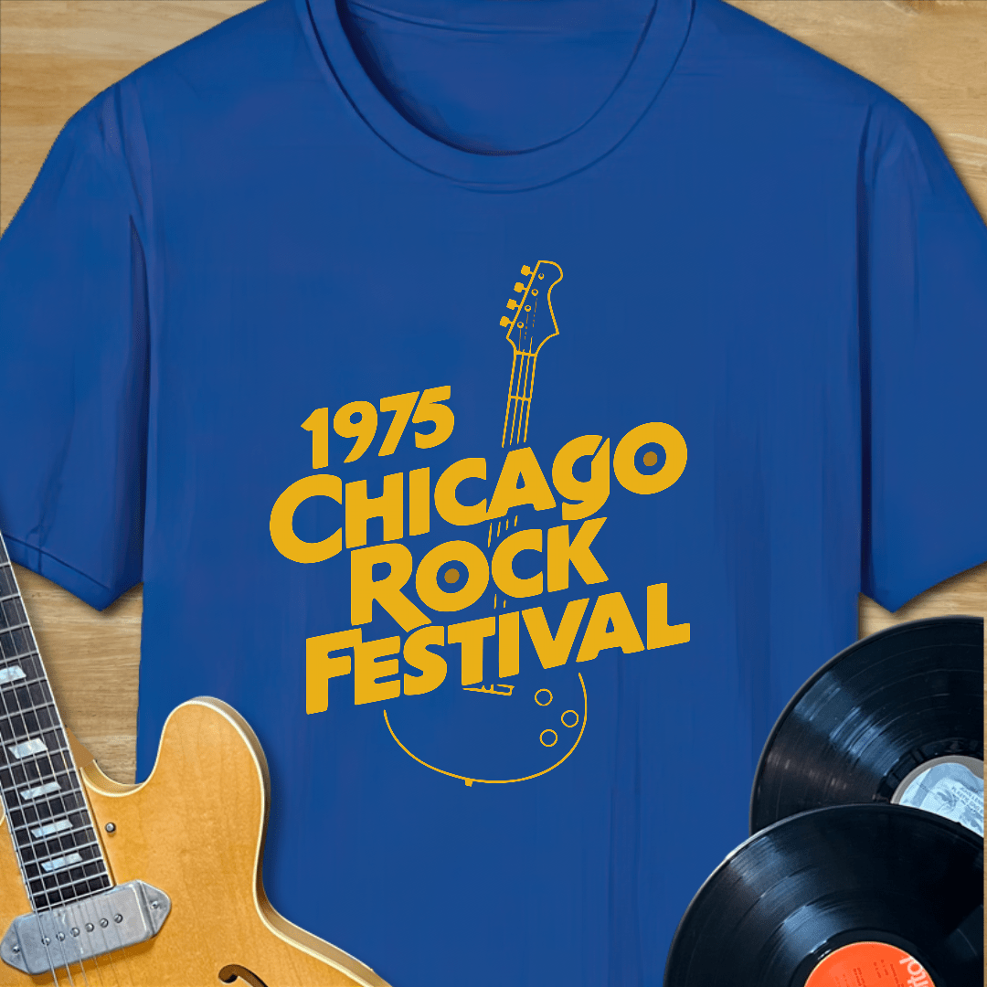 1975 Chicago Rock Festival T-Shirt