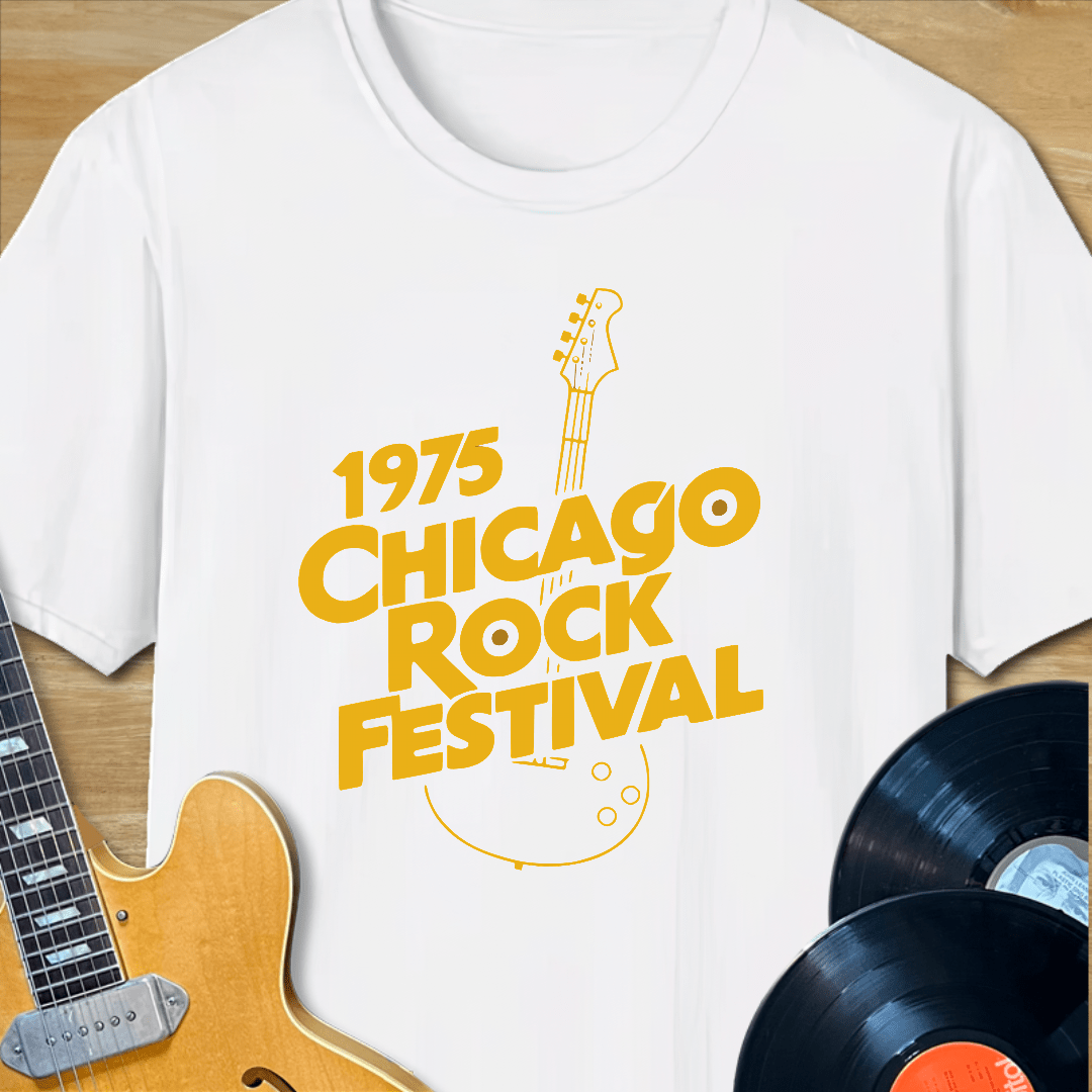 1975 Chicago Rock Festival T-Shirt