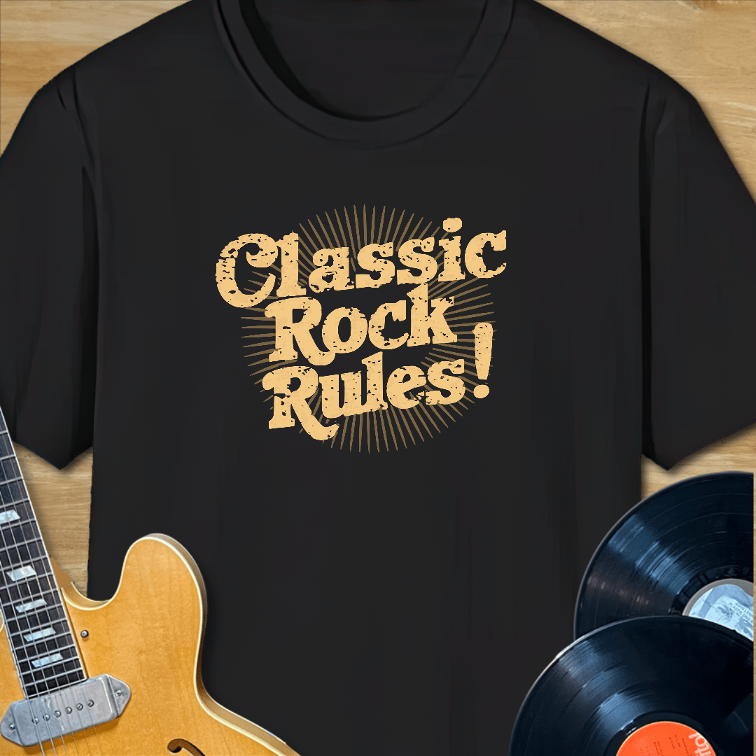 Classic Rock Rules T-Shirt