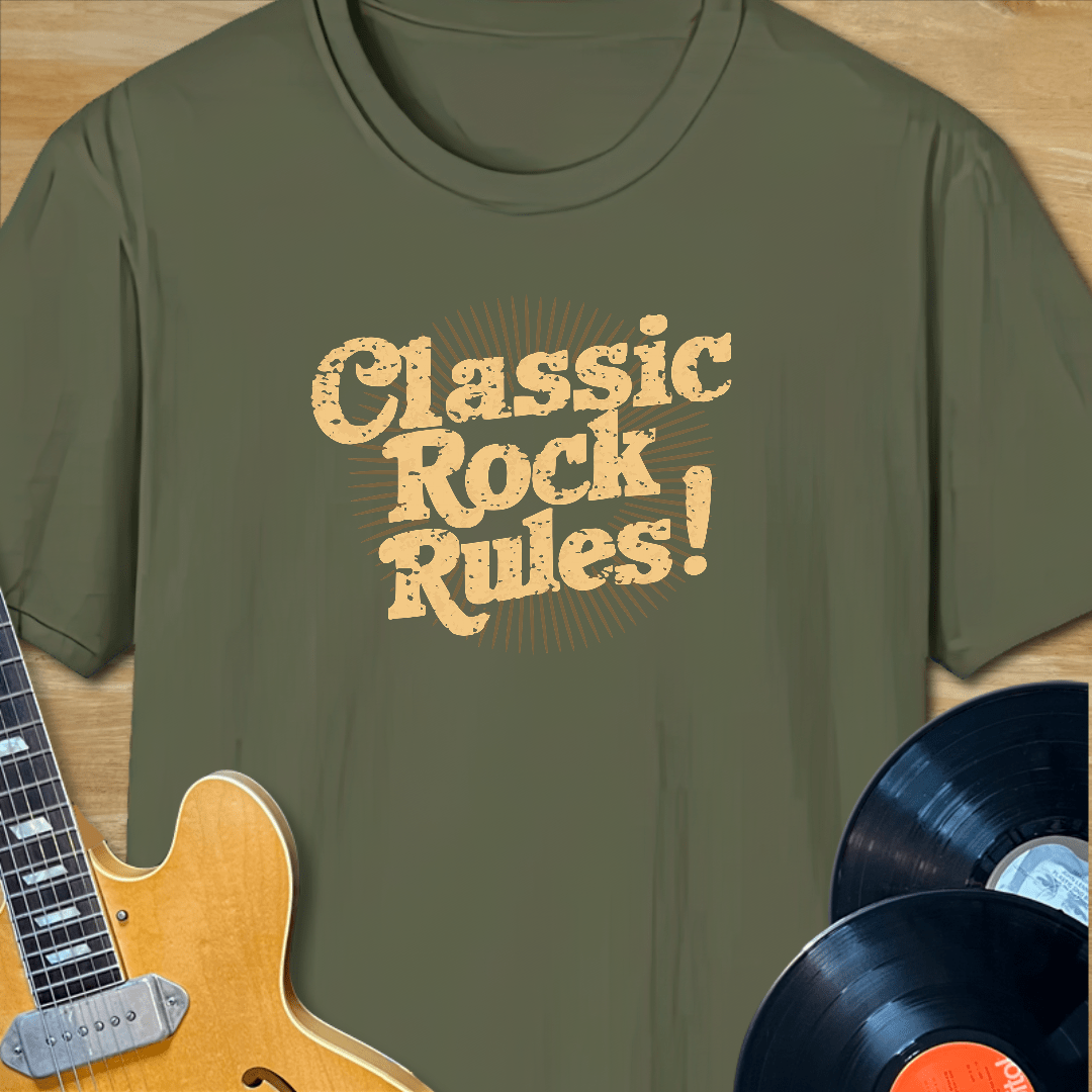 Classic Rock Rules T-Shirt