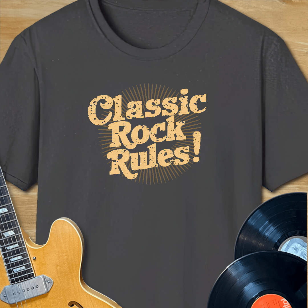 Classic Rock Rules T-Shirt