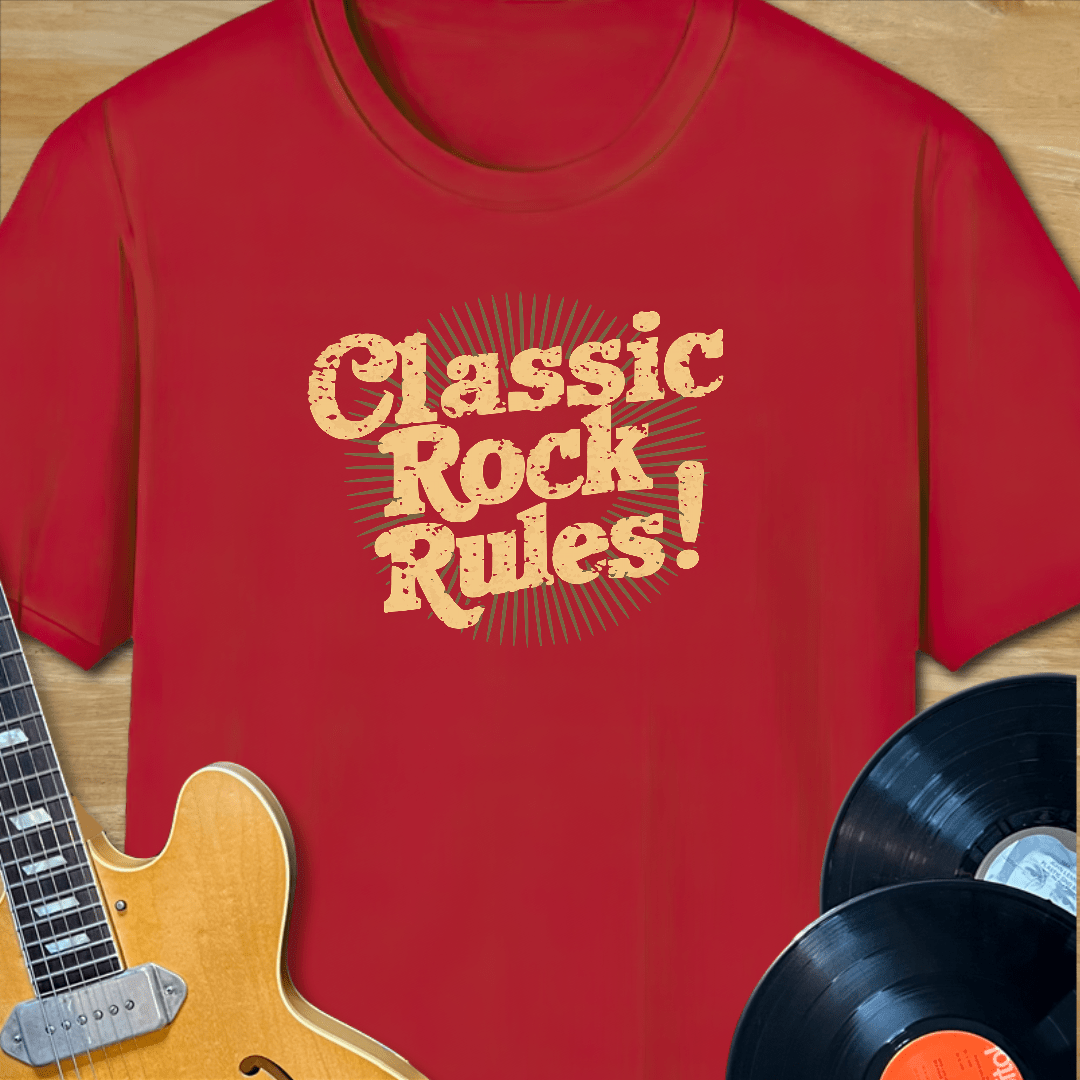 Classic Rock Rules T-Shirt