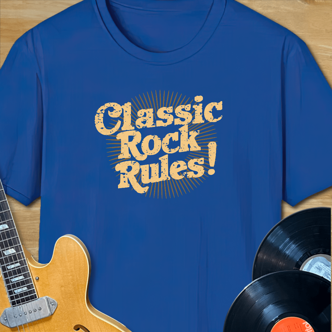 Classic Rock Rules T-Shirt