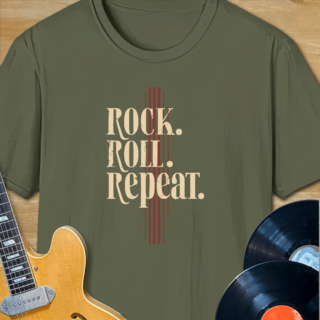 Rock Roll Repeat T-Shirt