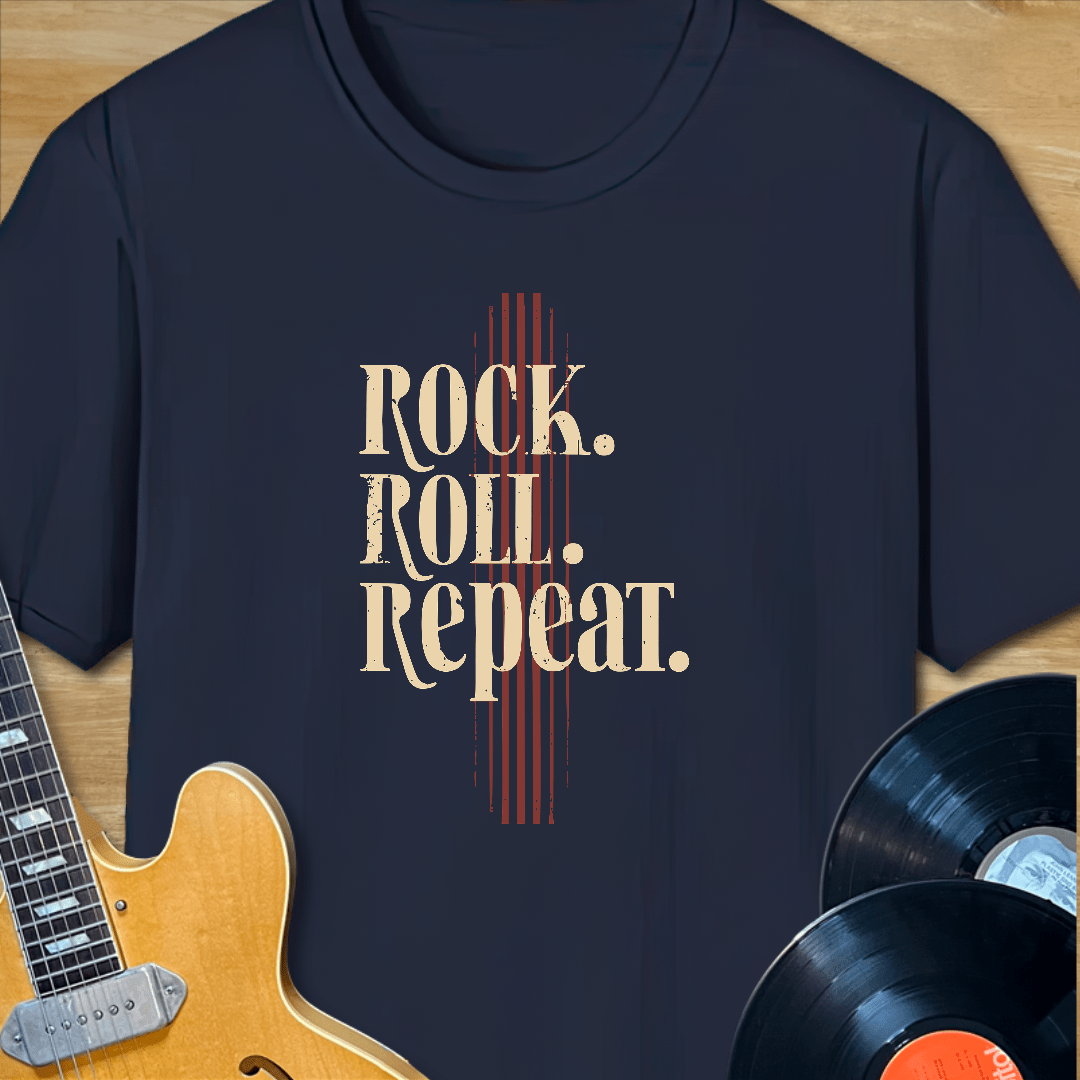 Rock Roll Repeat T-Shirt