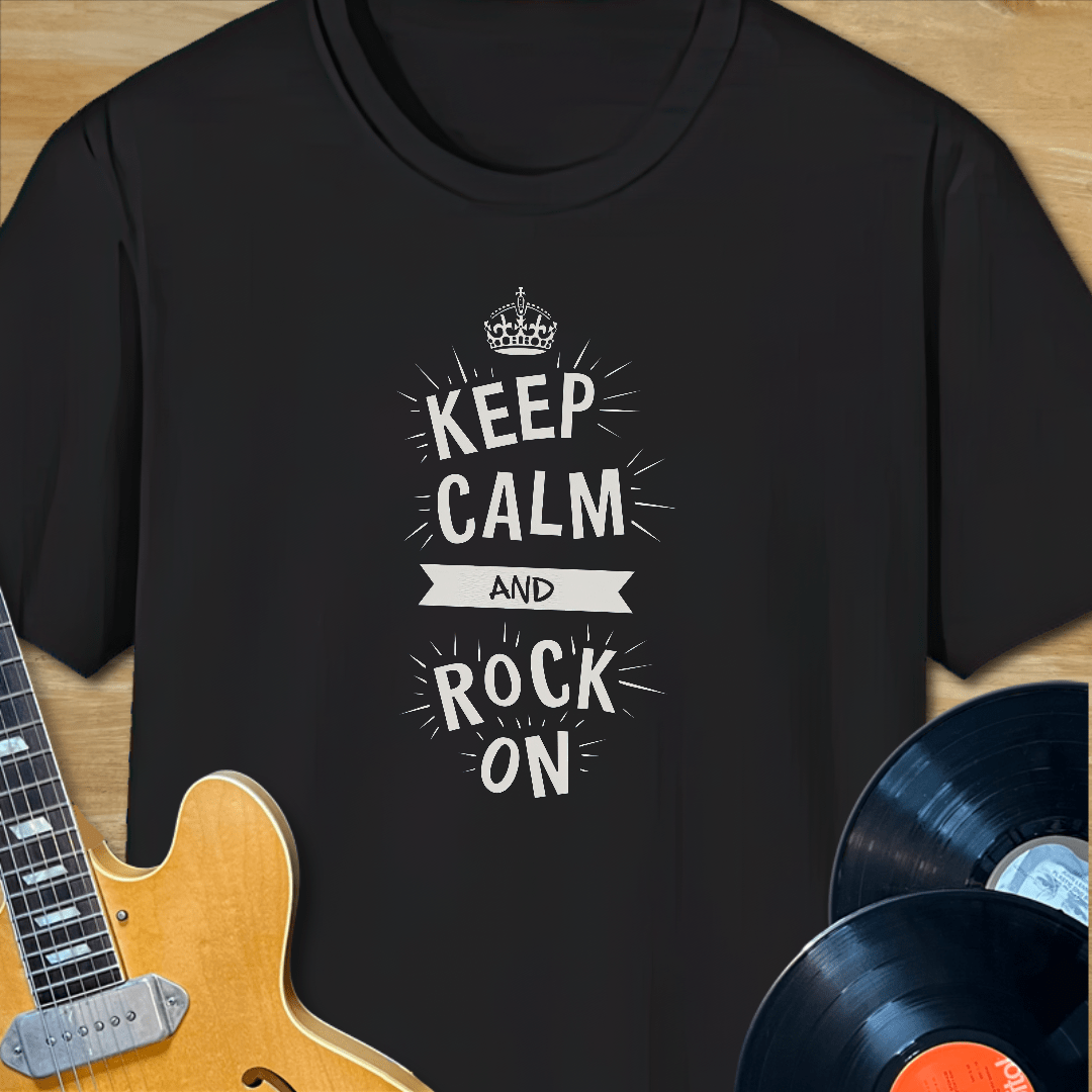 Keep Calm and Rock On T-Shirt