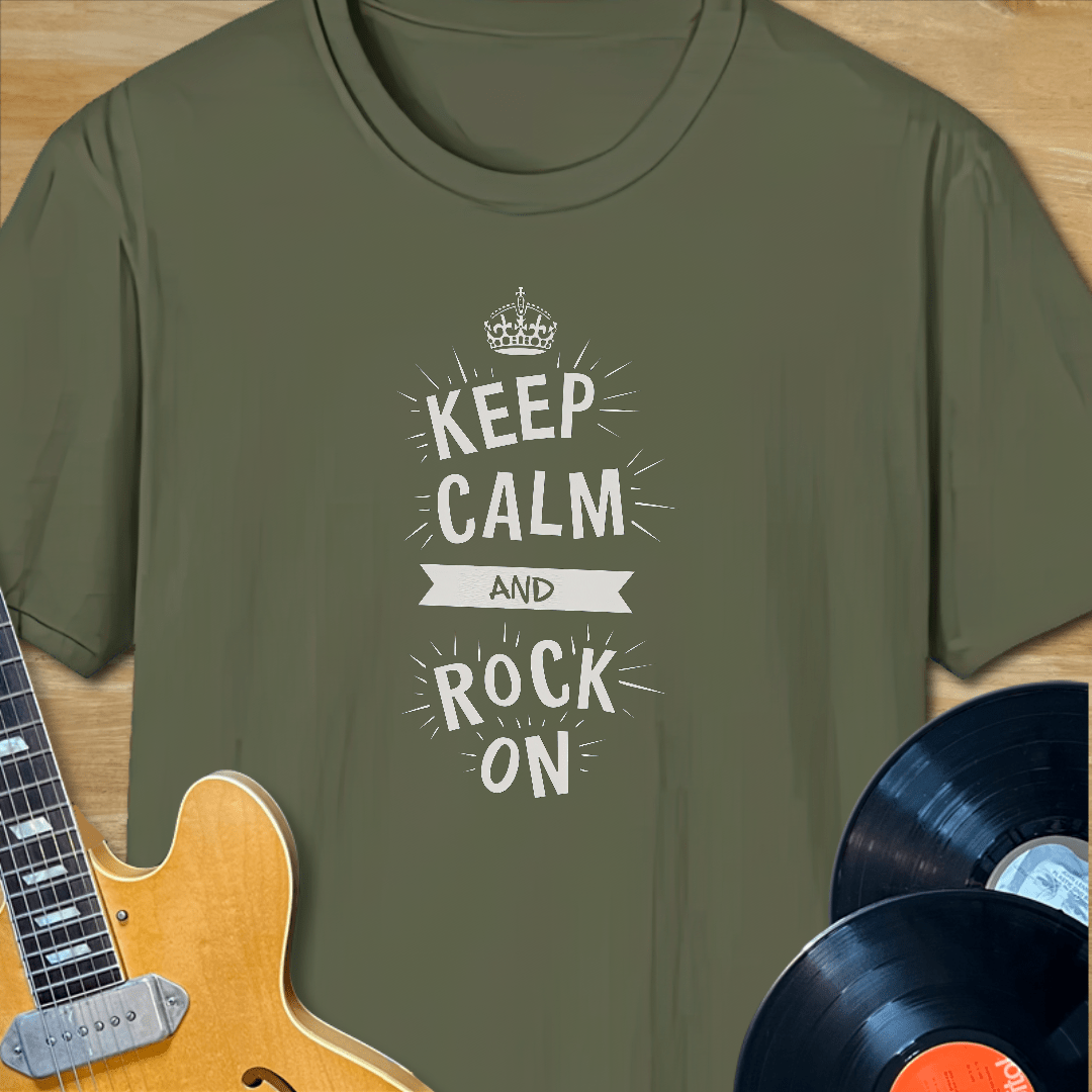 Keep Calm and Rock On T-Shirt