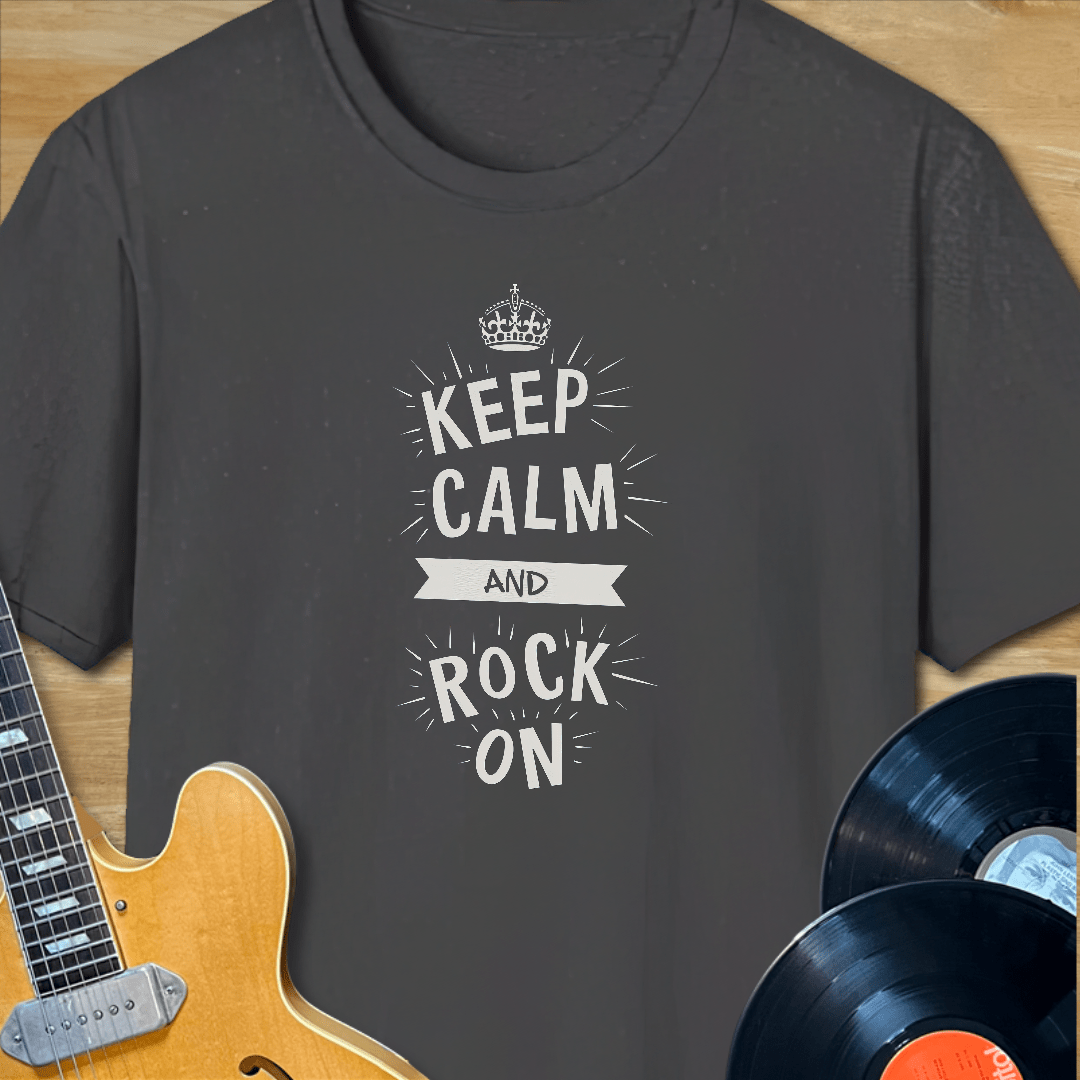 Keep Calm and Rock On T-Shirt