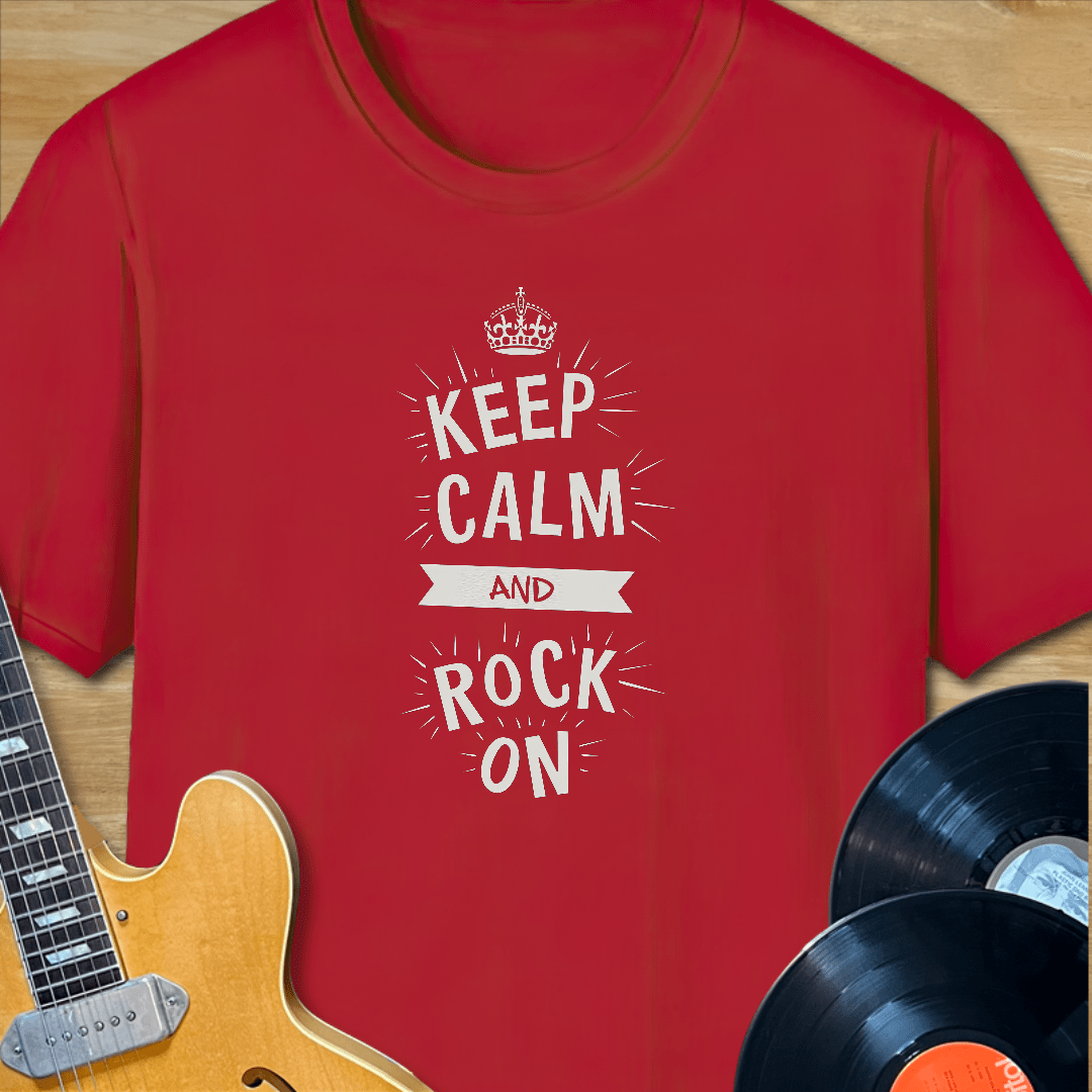 Keep Calm and Rock On T-Shirt